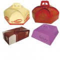 Коробки в форме чемодана для тортов и пирожного «Кормос»